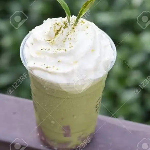 Green Tea Whip Cream ( 20 Oz ) | Yubit Thai Tea, Nagoya
