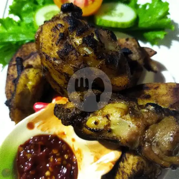 Paket Nasi Ayam Bakar Asap Original Tahu + Tempe Gratis Es Teh Manis | Ayam Goreng Ungkep, Turangga