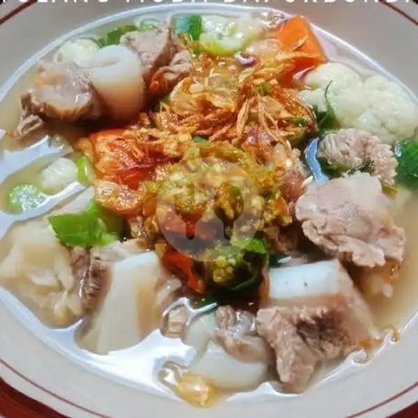 Sup Kriuk (Tulang Muda Sapi) + Nasi | Lombok Uyah Corner