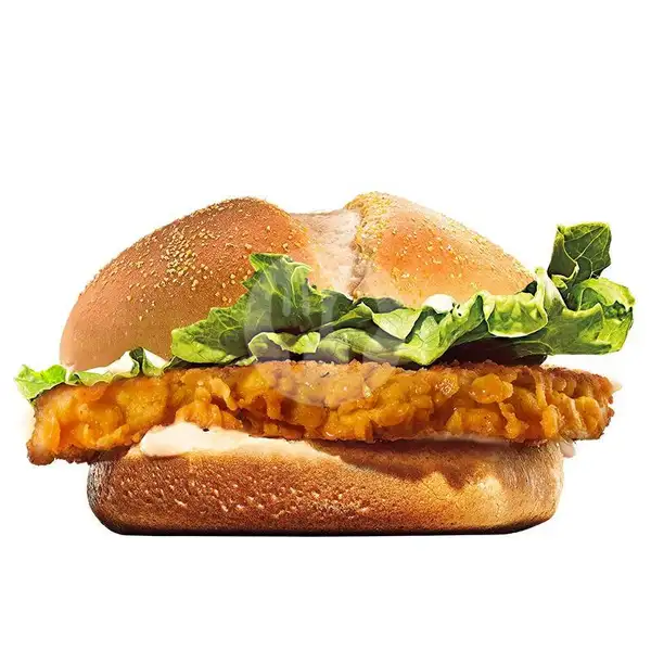 Classic Crispy Chicken Burger | Burger King, Hayam Wuruk