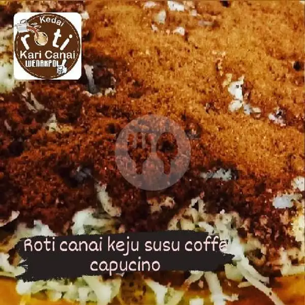 Roti Canai Keju Susu Coffe Capucino | Kedai Roti Kari Canai Wenakpol, Serpong
