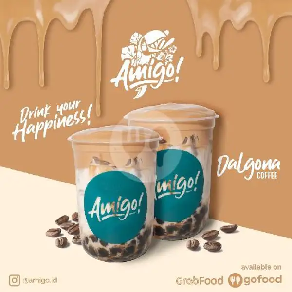 Dalgona Creamy Coffee Boba | Amigo Drink, Kalijati