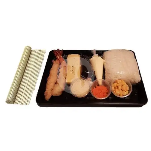 Create Your Own Sushi + Makisu (Bamboo mat) | Genki Sushi, Tunjungan Plaza 4