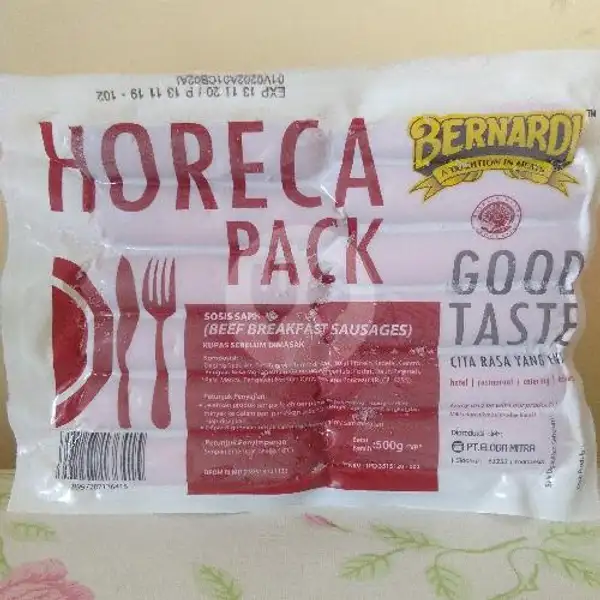 Sosis Sapi Horeca Bernardi 500 Gr(mentah) | Frozen Food Iswantv, Lowokwaru