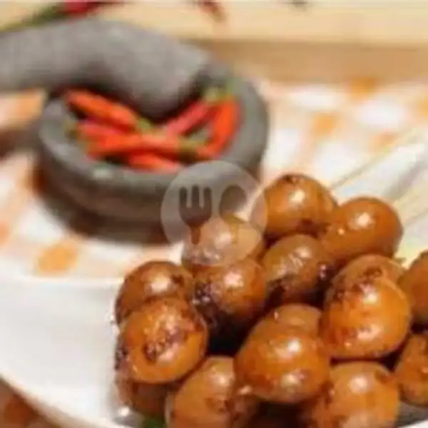 Nasi Sate Telur Puyuh Sambal Kecap+Air Mineral | Penyetan Jontor, Driyorejo