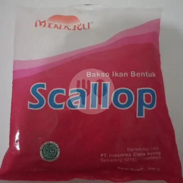 Minaku Baso Ikan Scallop 500gr | Minifroz,Ardio Bogor
