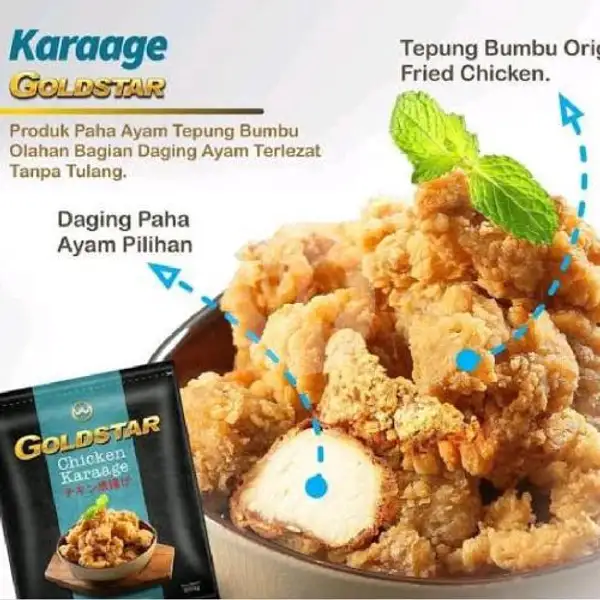 Chicken Karaage Goldstar | Minishop Frozen & Fast Food, Denpasar