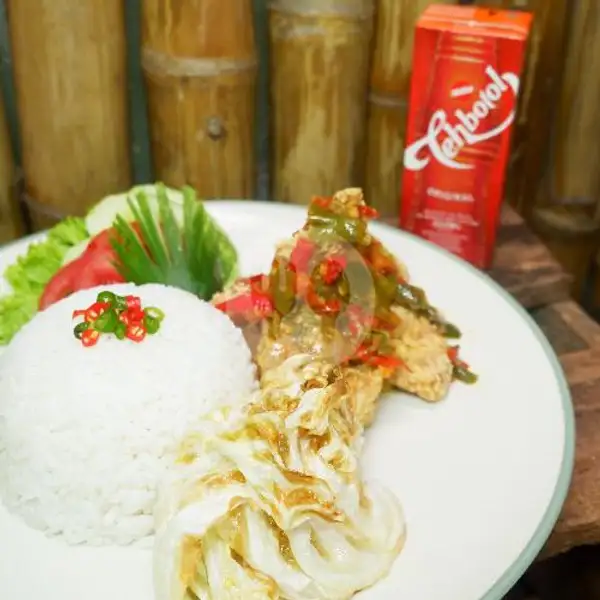 Nasi Ayam Karage + Minuman | Radja Dapoer