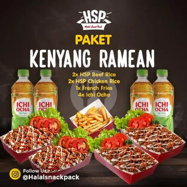 Paket Kenyang Ramean | HSP (Halal Snack Pack)