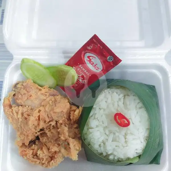 Nasi Ayam Krispy | Warung Lesehan Kak Rui, Perak