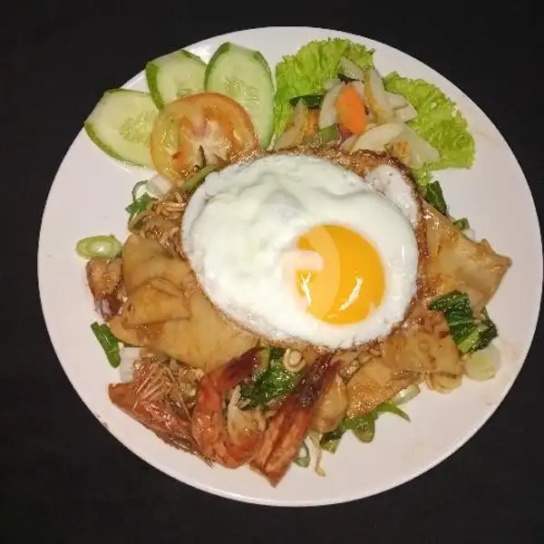 Mie Goreng Seafood Dan Pansit +Telor Ceplok/Dadar | Seblak Chef Dzaki