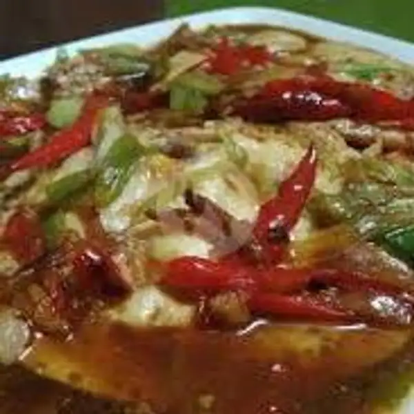 Nasi + Telur Dadar / Ceplok Sauce Teriyaki | Ayam Geprek Farish, Tlogosari Kulon