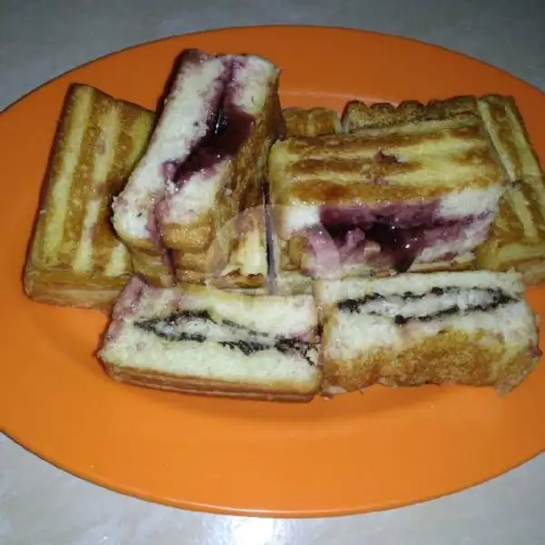 Roti Bakar Coklat,bluberry,nanas | Roti Bakar Point
