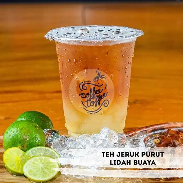 Teh Jeruk Purut Lidah Buaya | Coffee Toffee, Unair