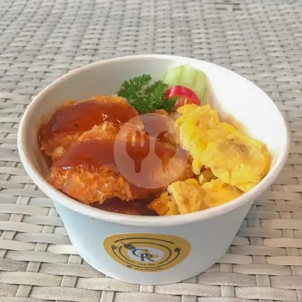 Paket Rice Bowl Chicken + Pudding | GR Rice Box