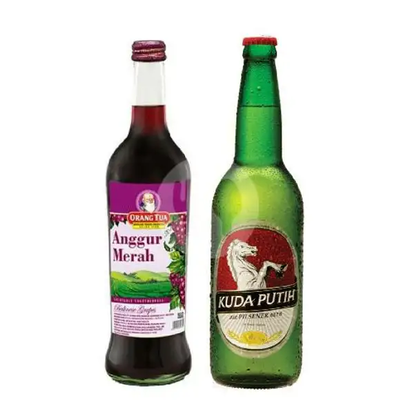 Anggur Merah x Kuda Putih 620ml | Buka Botol Green Lake