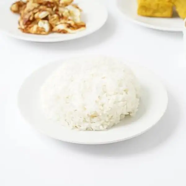 Nasi Putih | Ayam Gepuk Pak Gembus, Cabang Sungai Baung