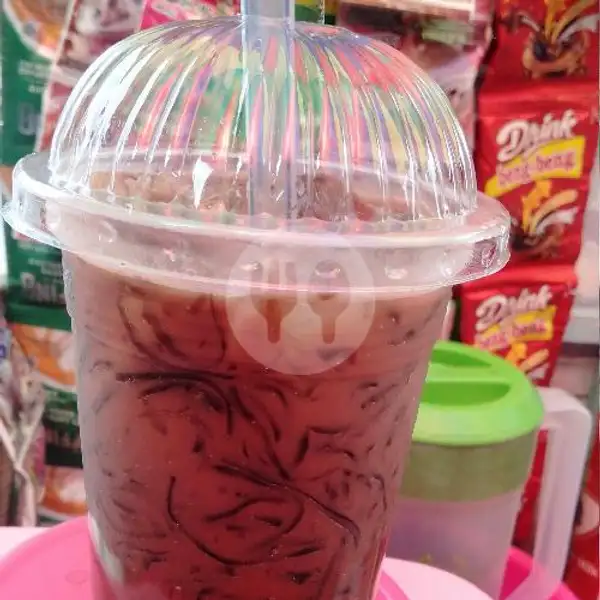 Pop Ice Coklat | Ice Tea Pucuk Daun Inayaaini