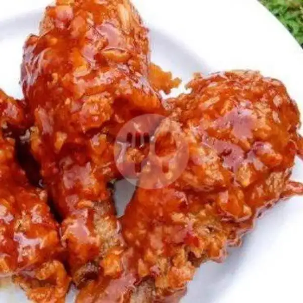 Ayam Krispy Saus Spicy | Geprek Ganas, Semolowaru