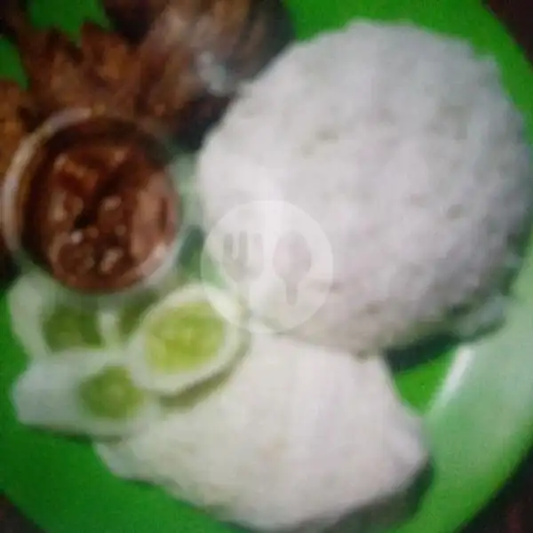 Ayam Paha + Nasi Putih | Sate Madura D'kampung Cak Yusuf, Jambu