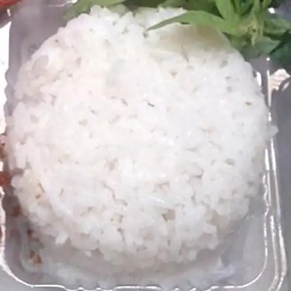 Nasi Putih | Sate Plecing Mak Ganesh, Denpasar
