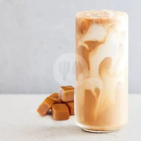 Ice Caramel Latte | Warung Sobat, Ibu Sangki
