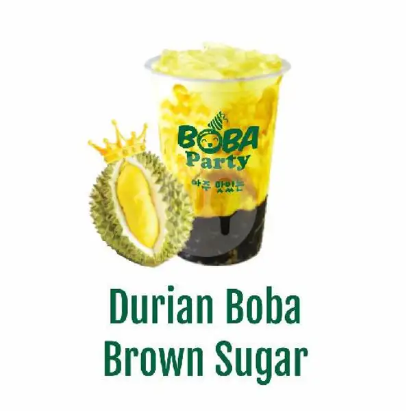 Durian Boba Brown Sugar | Boba Party, Sorogenen
