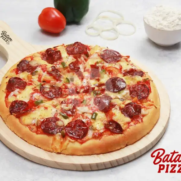 Pepperoni Pizza Premium Large 30 Cm | Batam Pizza Premium, Batam