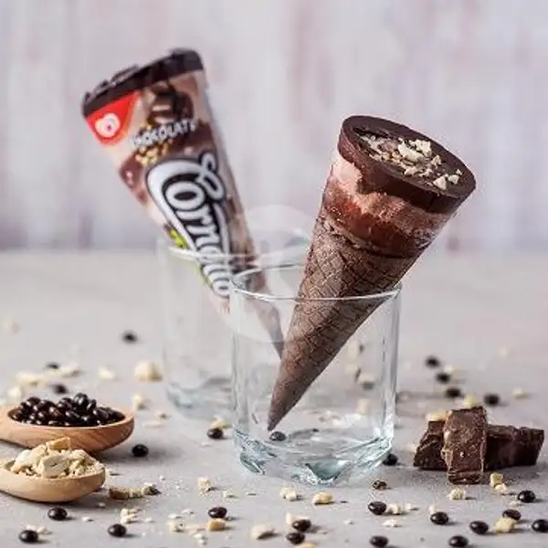 Cornetto Chocolate | Ice Cream Walls - Gajah Mada (Es Krim)