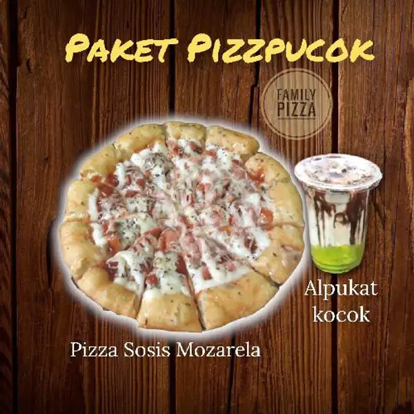 Paket Pizzpucok | Family Pizza, Jeruk Legi