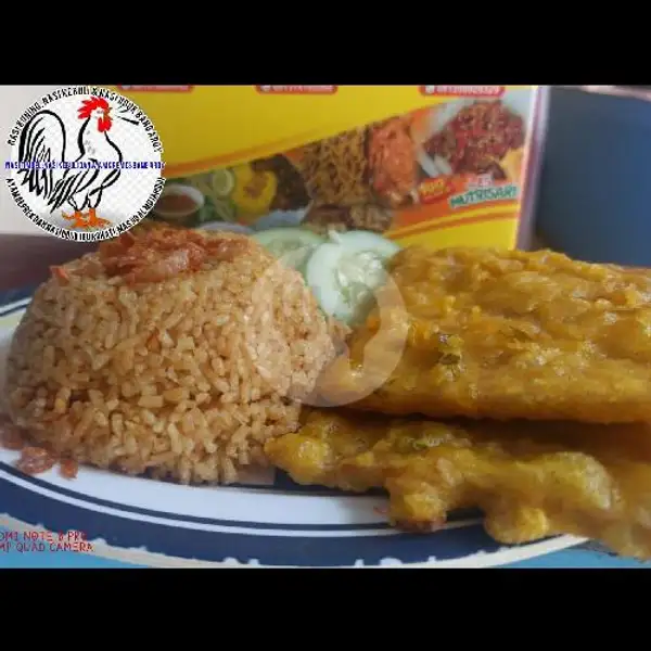 Nasi Kebuli Ayam Penyet (Uk Ayam 1:4) + Tempe Mendoan | Nasi Kuning, Nasi Kebuli & Nasi Uduk Bang Ardy