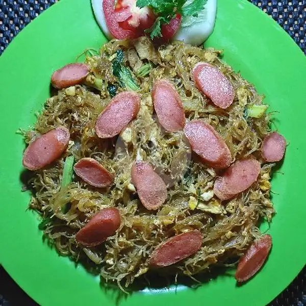 Bihun Goreng Sosis + Es Teh Tawar (DHD) | Nasi Goreng, Bakmi Dan Seafood Mas Bimo, Tj. Priok