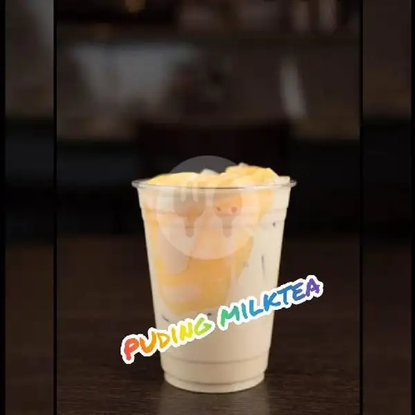 Pudding Milk Tea | Kawa Japanesse Bubble Tea & Coffee, Kyai Tambak Deras