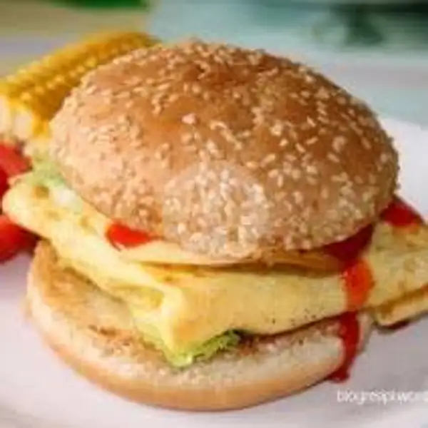 Burger Telur | Na Kebab, T. Hasan Dek