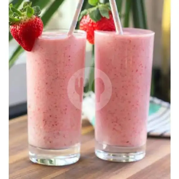 Strowberry Milk Shake | Oregano Kitchen, Canggu