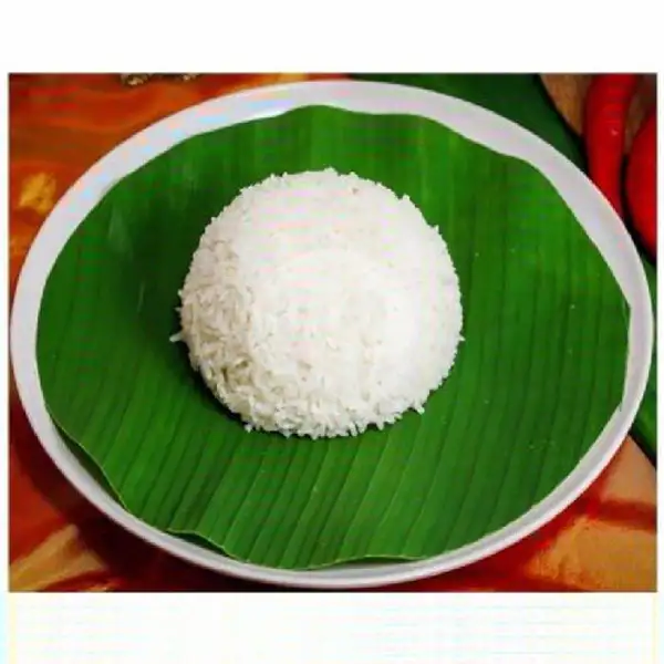 Nasi Putih | Sate Madura Pak Min, Suko Manunggal
