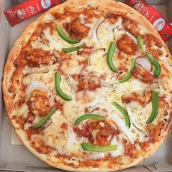 Pizza Chicken Tandoori Medium | Pizza Laziz, Poncol