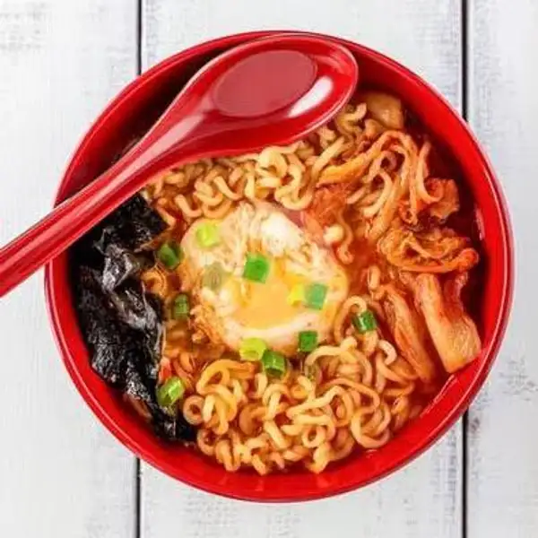 Korean Spicy Soup (RAMYOEN KOREA) BONUS ES CARAMEL MACCHIATO | Depot Laris, Pringapus