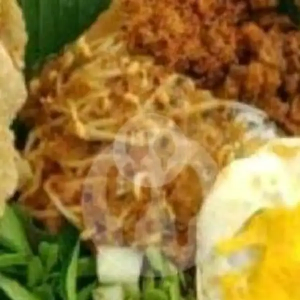 Nasi jagung bumbu pecel ikan telor ceplok | Warung 3R9, Kendangsari