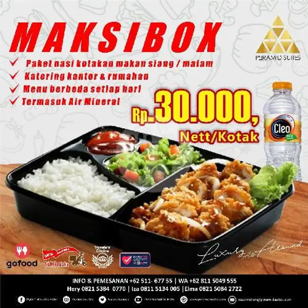 Maksibox Paket Ayam Gr Tepung | Scarlett Restaurant, Pyramid Suites Hotel