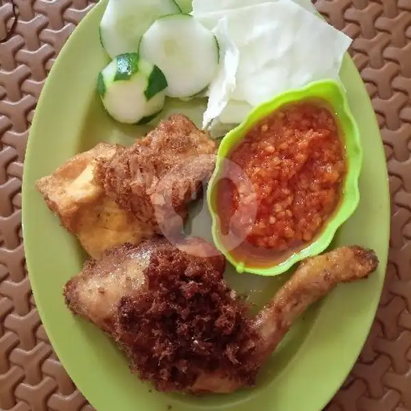 Ayam Kukus Goreng Sambal Bawang Pake Nasi | Warung Soto Md (Mendoan'S), Batam Kota