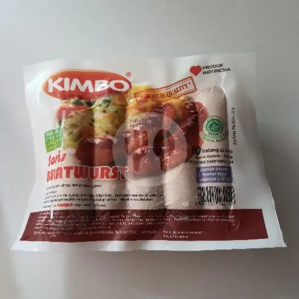 Sosis Kimbo Bratwurst Original | Rizqi Frozen Food