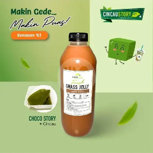 1 Liter Cincau Choco | Cincau Story, Malang Town Square