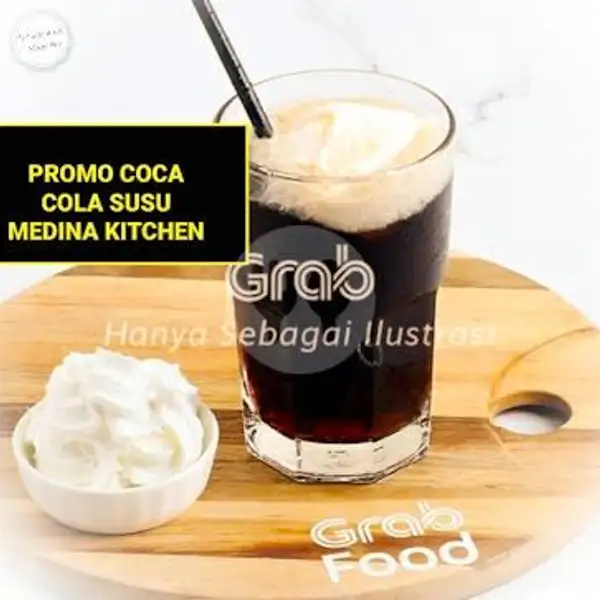 Coca Cola Milk Ice | Roti Bakar Medina Kitchen, Cipondoh
