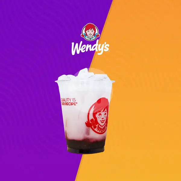 Sparkling Berry Yoghurt Drink | Wendy's, Grand Indonesia