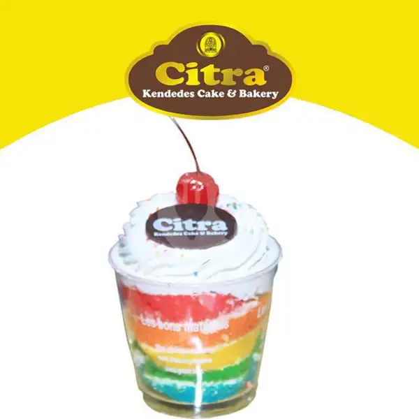 Rainbow Glass | Citra Kendedes Cake & Bakery, Kawi