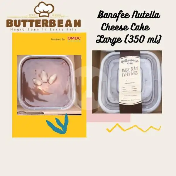 Dessert Box Banofee Nutella Cheese (Large) | Butterbean Cake Patisserie