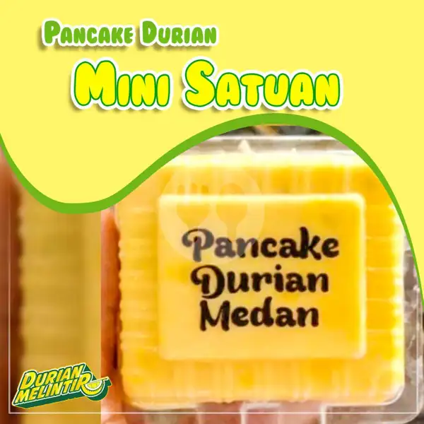 Pancake Durian Mini Satuan | Durian Melintir, Jetis Baru