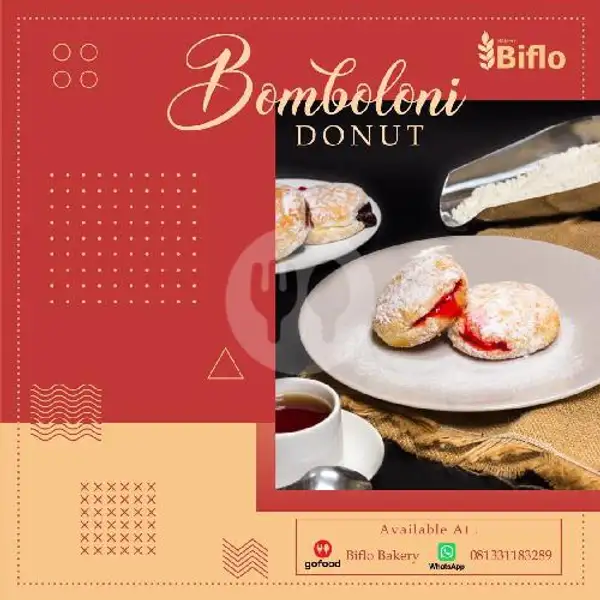 Bomboloni Strawberry | BIFLO BAKERY
