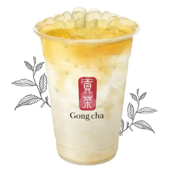Lemon Juice w White Pearl & Aiyu | Gong Cha, Grand Indonesia